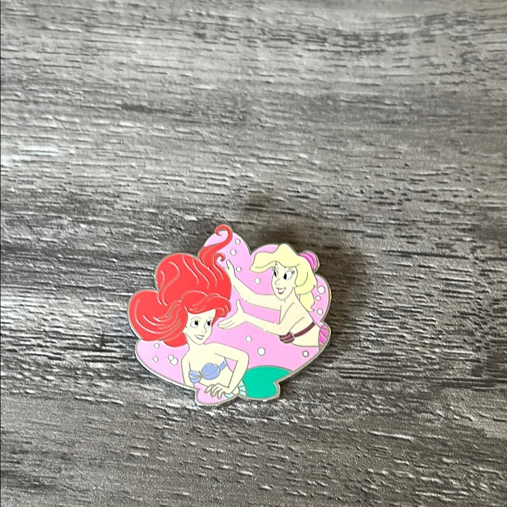 Ariel and her sister Disney pin 2023